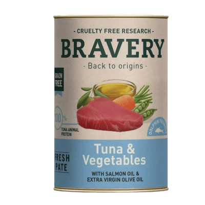LATA BRAVERY DOG TUNA & VEGETABLES  290 GR
